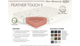 feather touch 2 futon