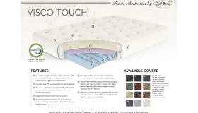 Visco Touch futon